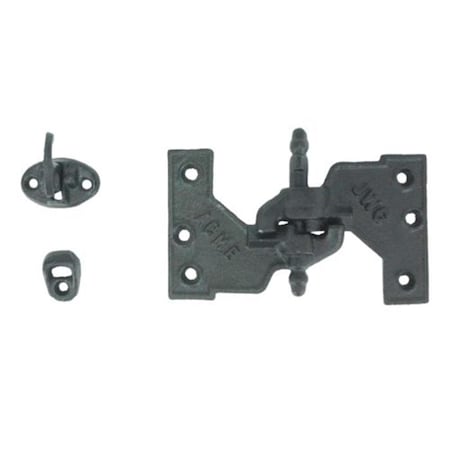 Ornatus Outdoors 1 in. Alp Tgic Black Powder Hinge Set OR1083971